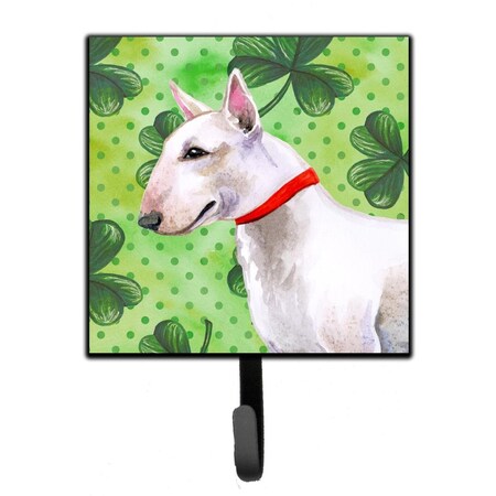 Carolines Treasures Bull Terrier St Patricks Leash or Key Holder BB9867SH4
